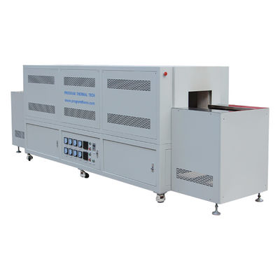 Horno de banda de malla continua SS304 personalizado para tratamiento térmico industrial