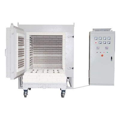 Horno Bogie 1200°C cinco lados de calefacción con un tranvía fácil de cargar y descargar