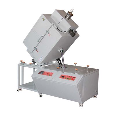 Horno de tubos de una sola zona rotativo vertical grande de 1200C con tubo de metal OD300mm