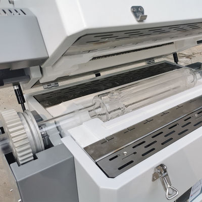 Horno de tubo rotativo de laboratorio certificado CE 1200C para materiales particulares