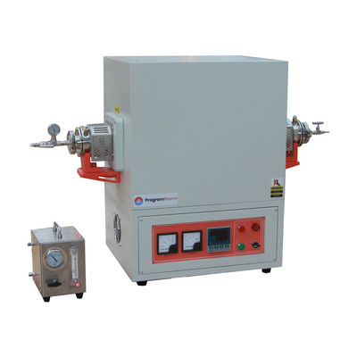 Horno de tubo CVD con dispositivo de suministro de gas para tratamiento térmico de polvo cerámico