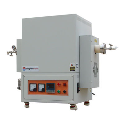 El horno de tubo rotativo hasta 1700 grados C cuenta con zonas de calefacción individuales con una longitud de 300 mm