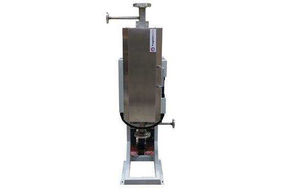 Horno de tubo de doble zona vertical de 1200C con tubo de metal OD60mm