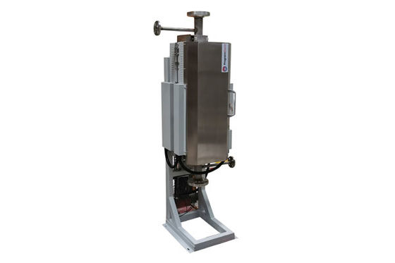 Horno de tubo de doble zona vertical de 1200C con tubo de metal OD60mm