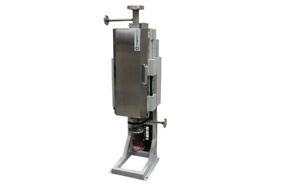 Horno de tubo de doble zona vertical de 1200C con tubo de metal OD60mm
