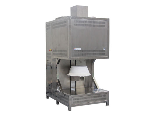 Experimento con el disolvente del horno de elevación para vidrio