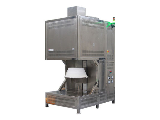 Experimento con el disolvente del horno de elevación para vidrio