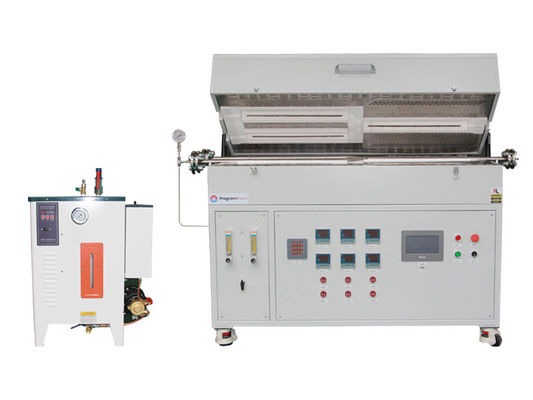 Horno de tubos de zonas múltiples para experimentos de pirólisis