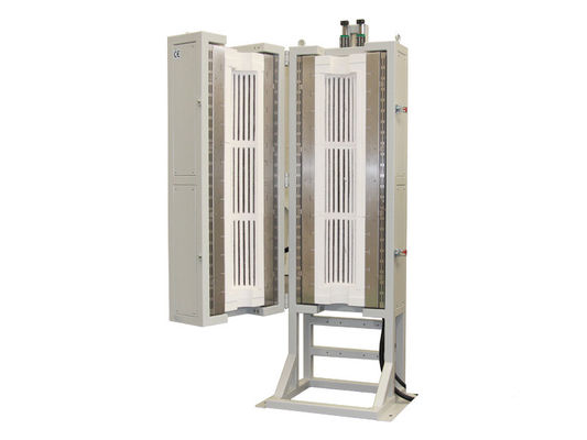 Horno de tubos de tres zonas verticales de 800C con tubo OD219mm