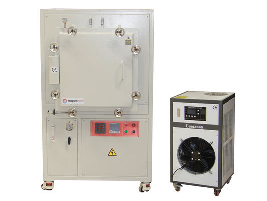 Horno de atmósfera de 64L a 1200°C con enfriador industrial